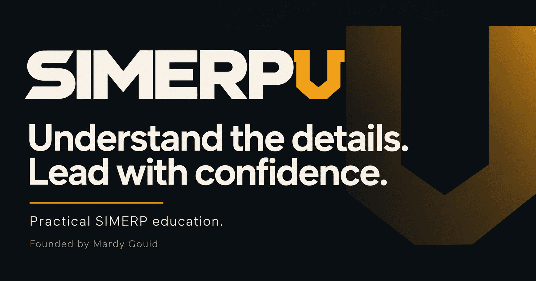 SIMERPU — Understand the details. Lead with confidence.