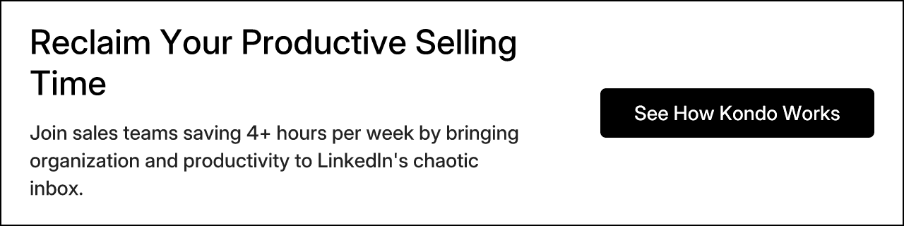 Reclaim Your Productive Selling Time
