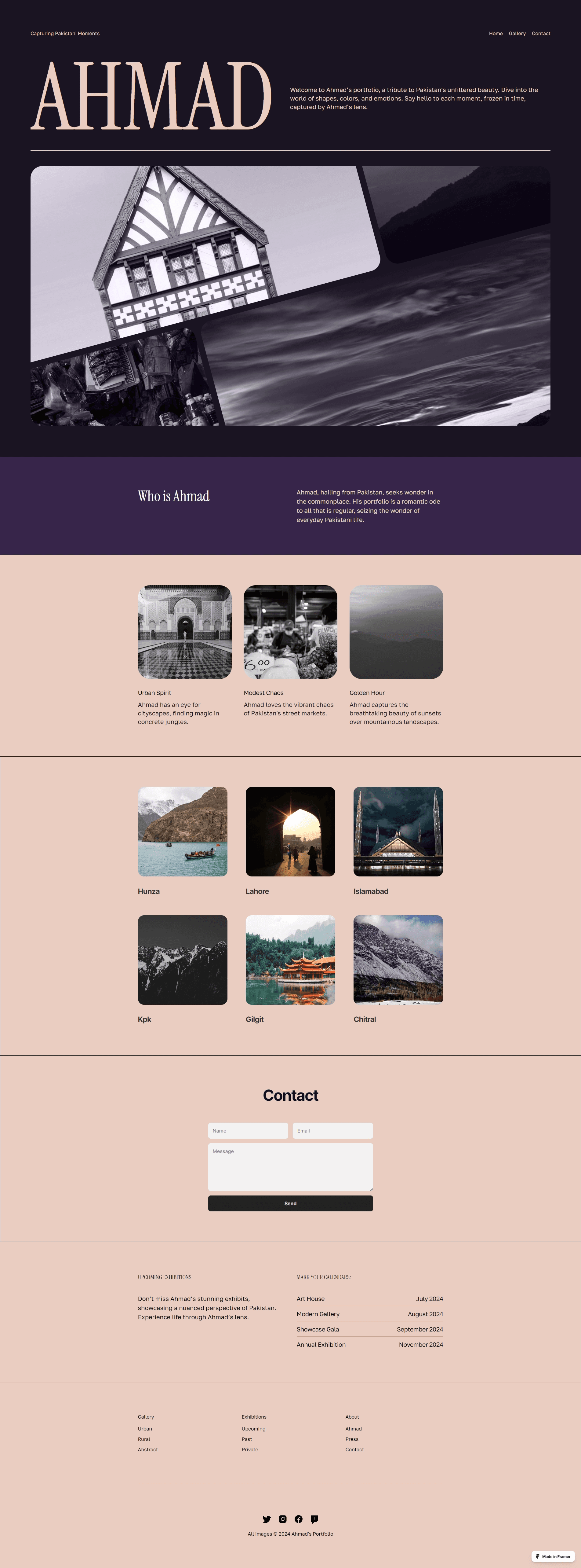 Cohesion Framer Website