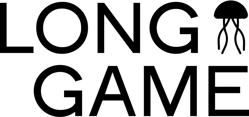 LongGame Logo Stacked Black