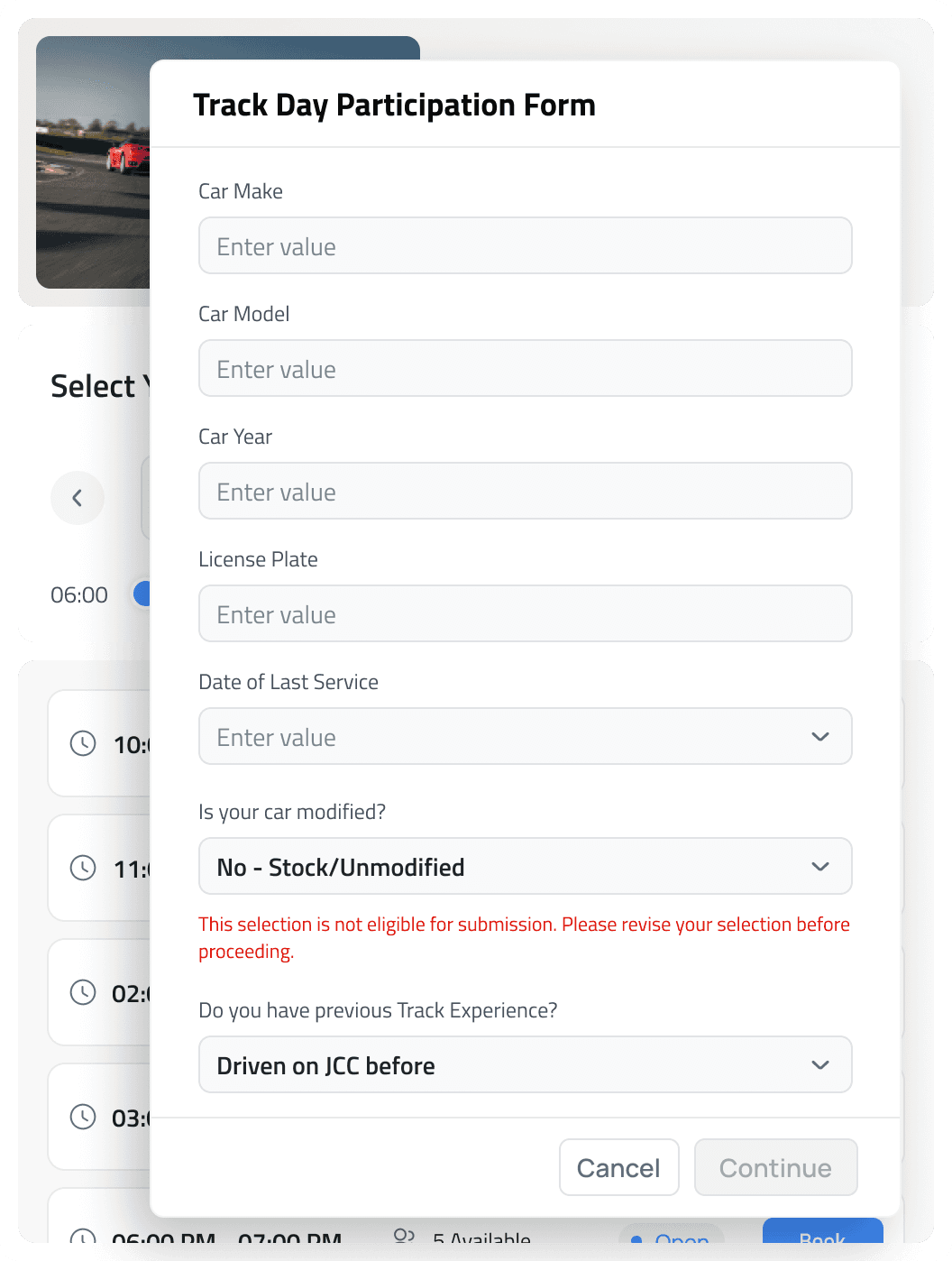 An image of Freelio's project ui
