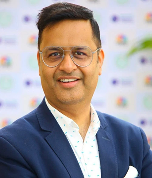 Couple hiking on a sunny trail