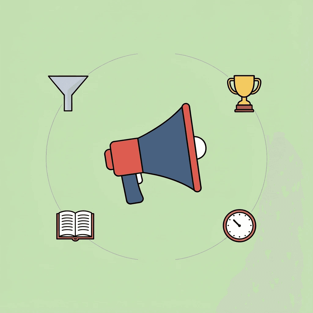 Network diagram with central popular scholarships connected to multiple student applicants converging from all directions