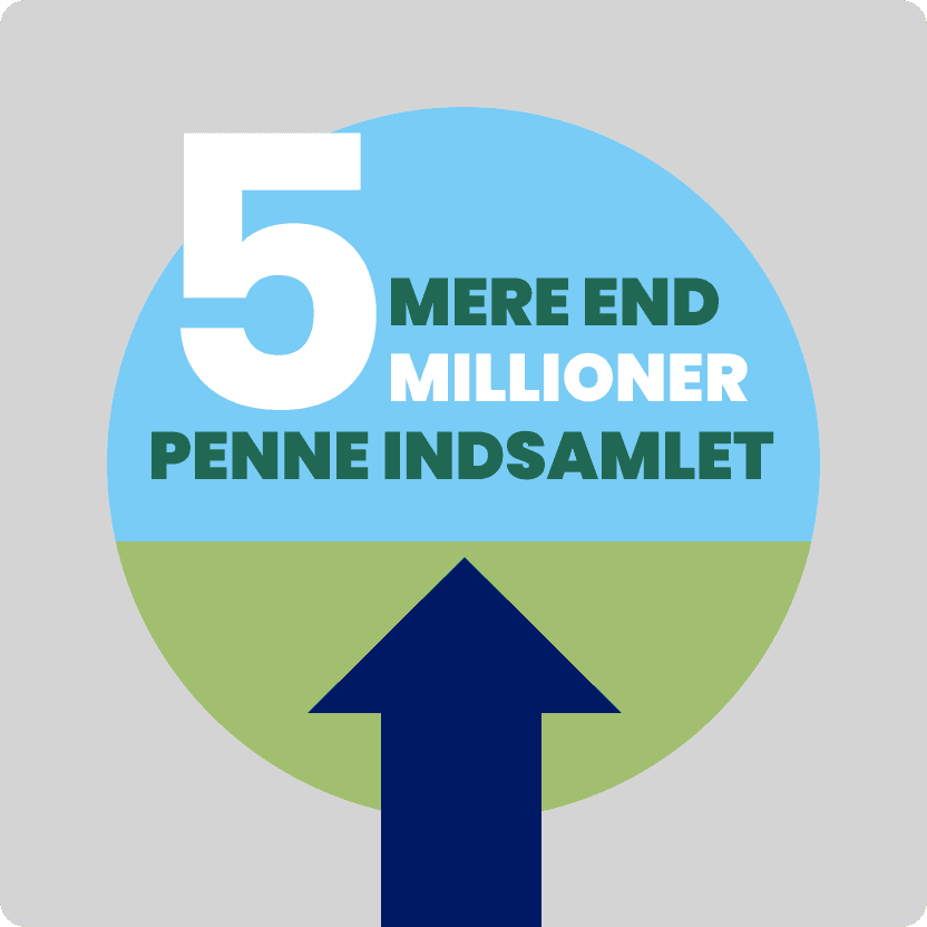 Afbilledet: Mere end 3 millioner penne indsamlet