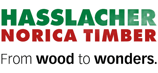 Logo Hasslacher Norica Timber, urb-x partner for manufacturing with highly sustainable FSC certified timber
