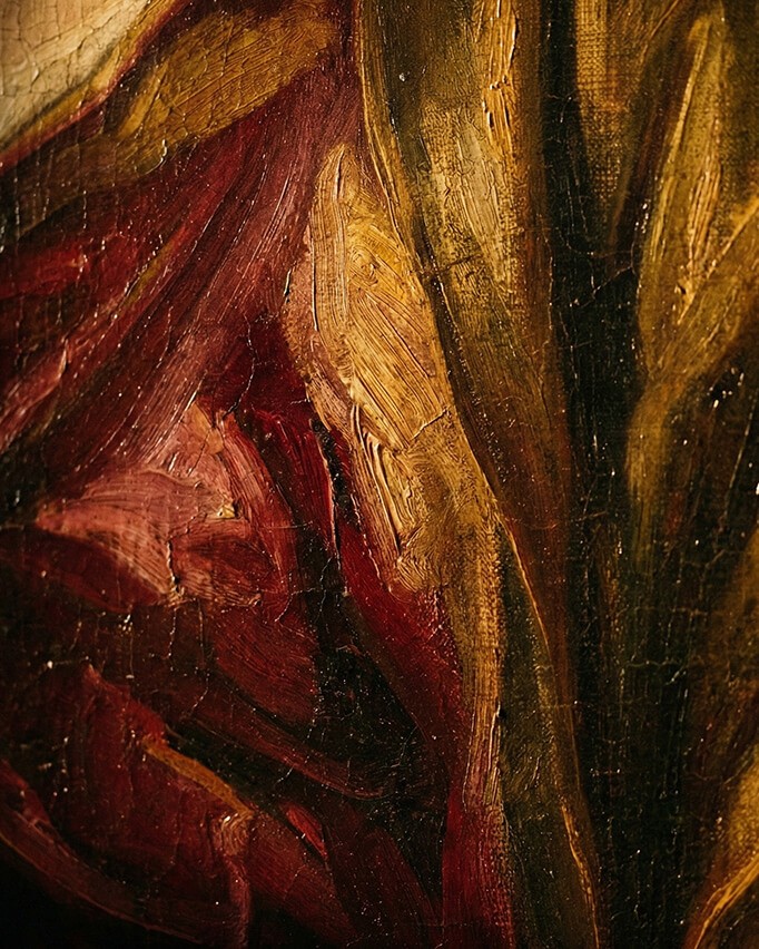 Фрагмент картины в Галерее Академии Венеции — искусство эпохи Ренессанса