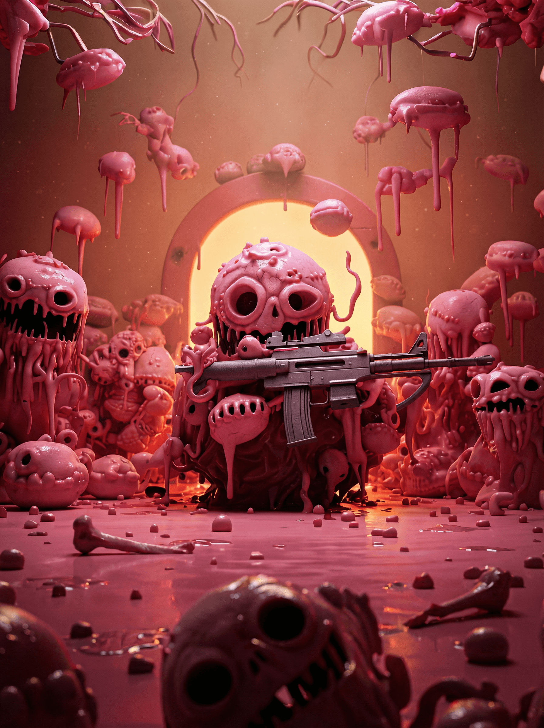 Batch.Works product catalogue book on a work top with a graphic printed image on the front