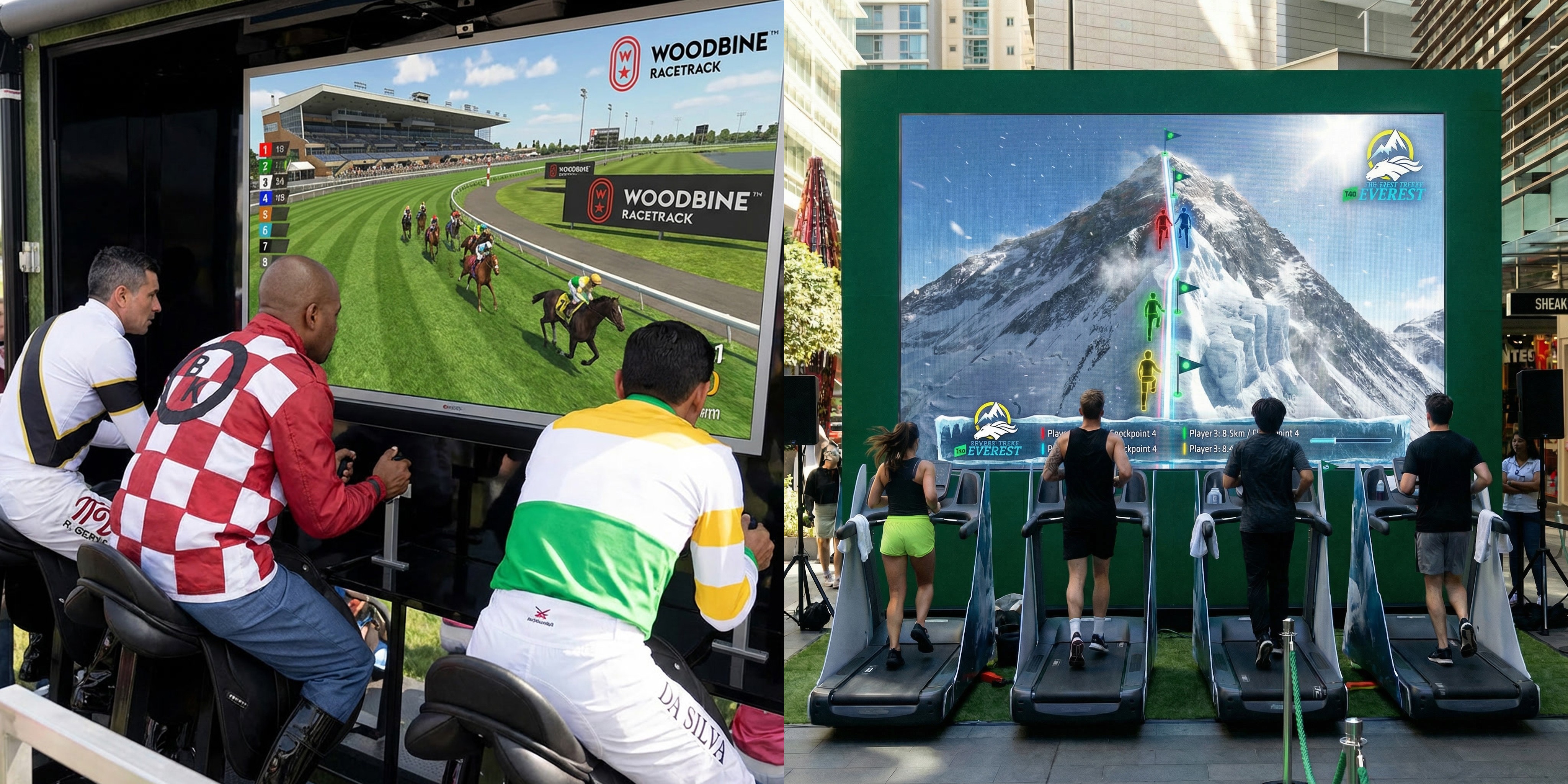 Multiplayer motion-platform racing game for the Kentucky Derby Museum — lifelike mounts, era-based tracks and accessibility-first design.
