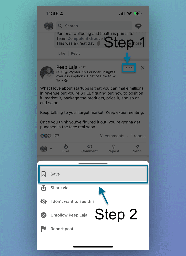 How to Save and Find Saved Items on LinkedIn [Mobile and Desktop ...