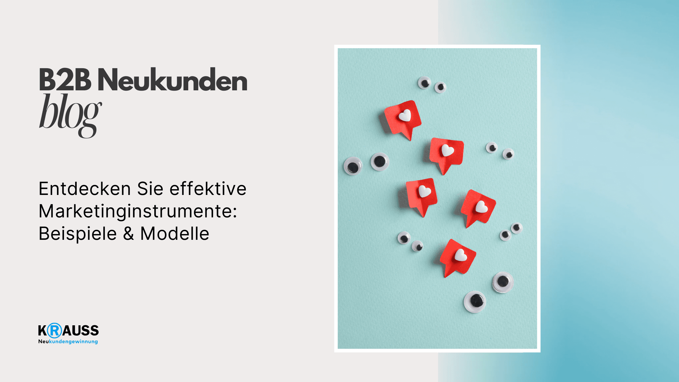 Entdecken Sie effektive Marketinginstrumente: Beispiele & Modelle