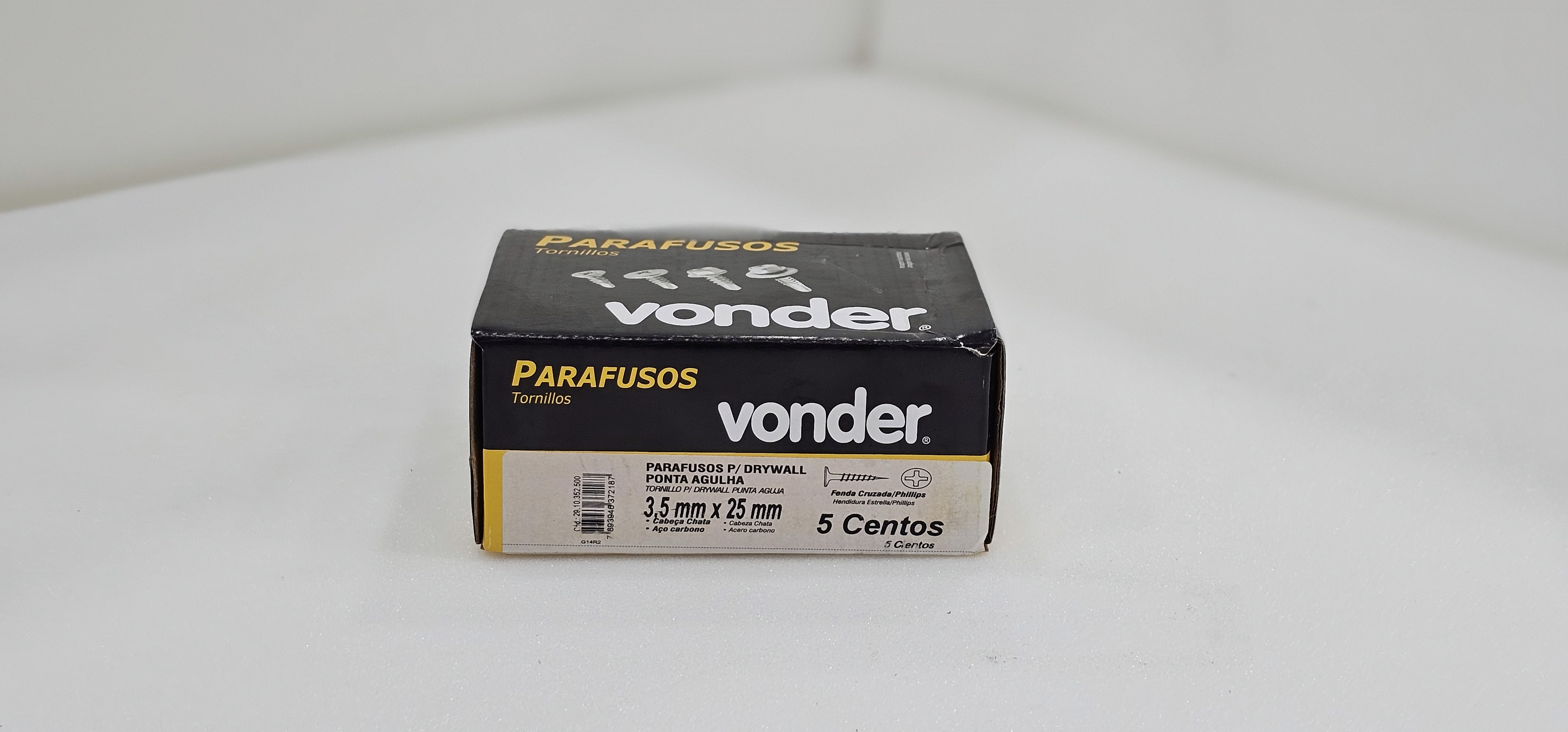 Parafusos DryWall 3,5mmX25mm