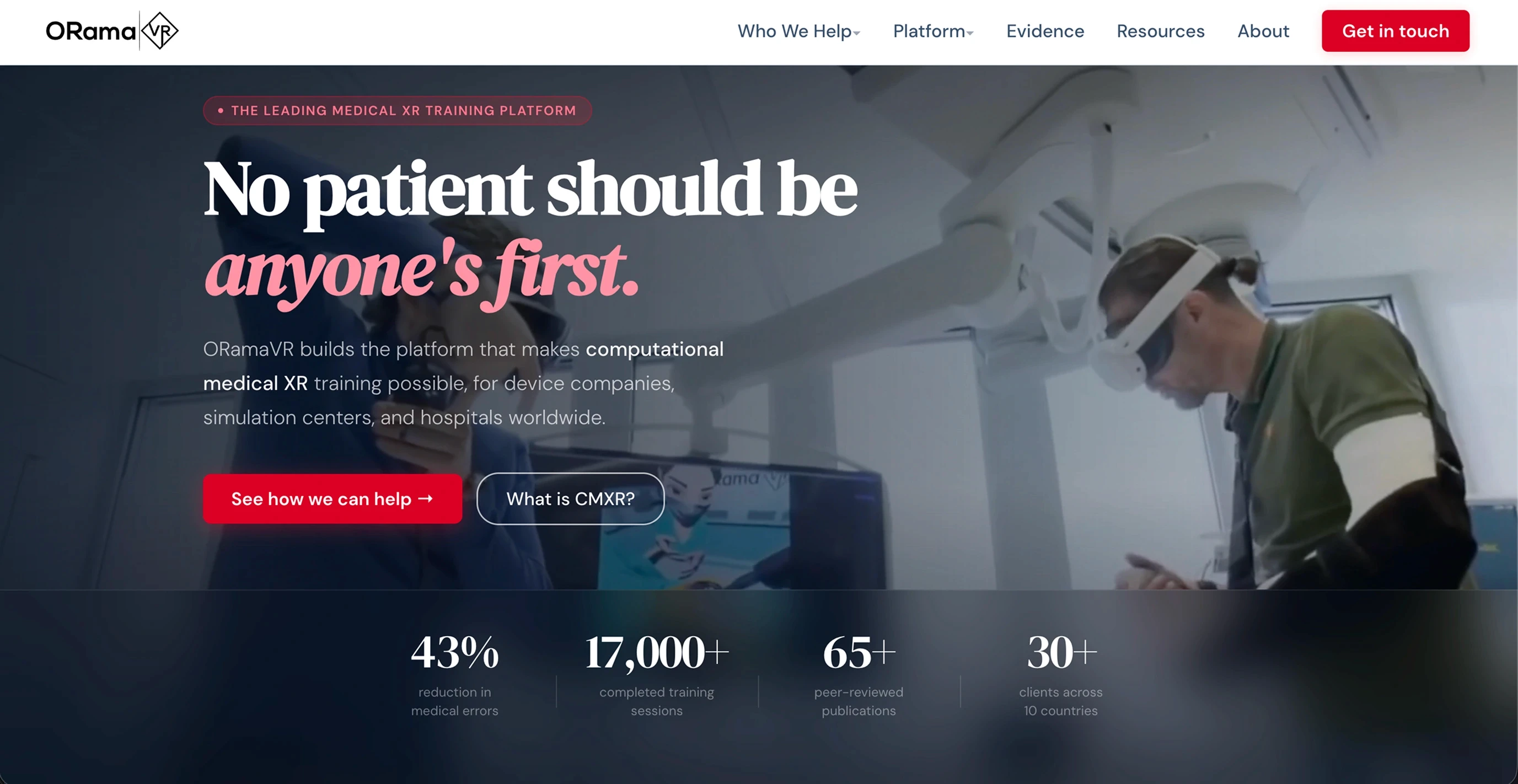 ORamaVR Website