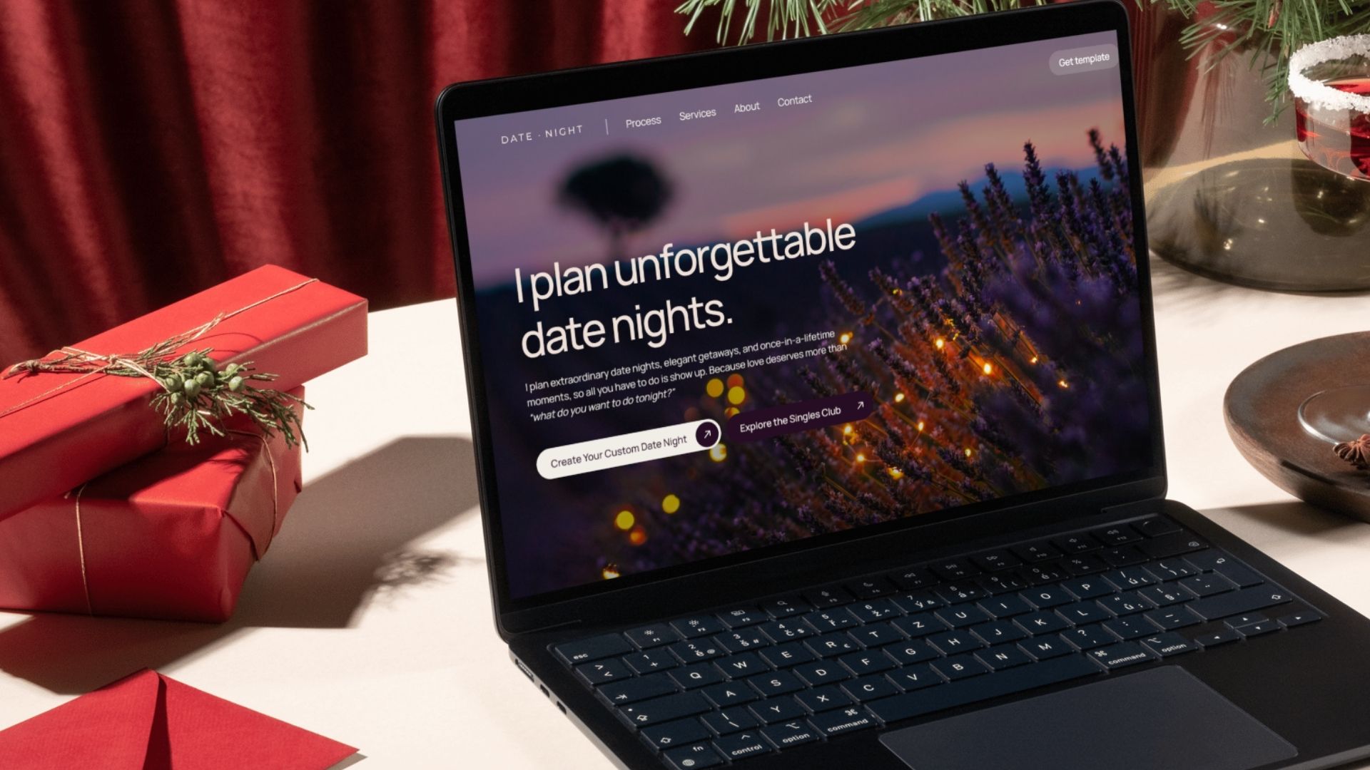 Homepage for Date Night