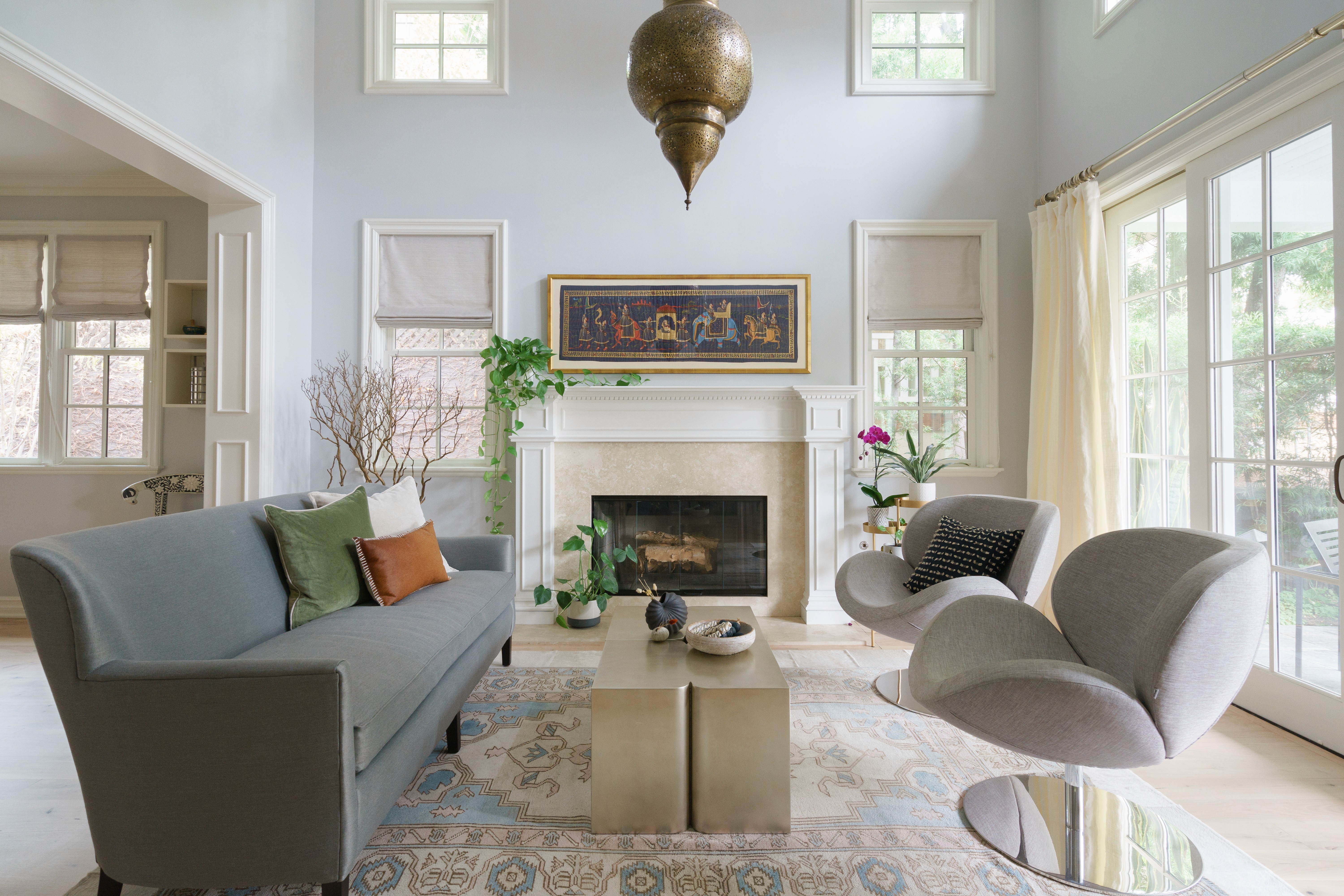 Transitional refresh formal living room by Ventura & Los Angeles interior designer Jubilee Interiors