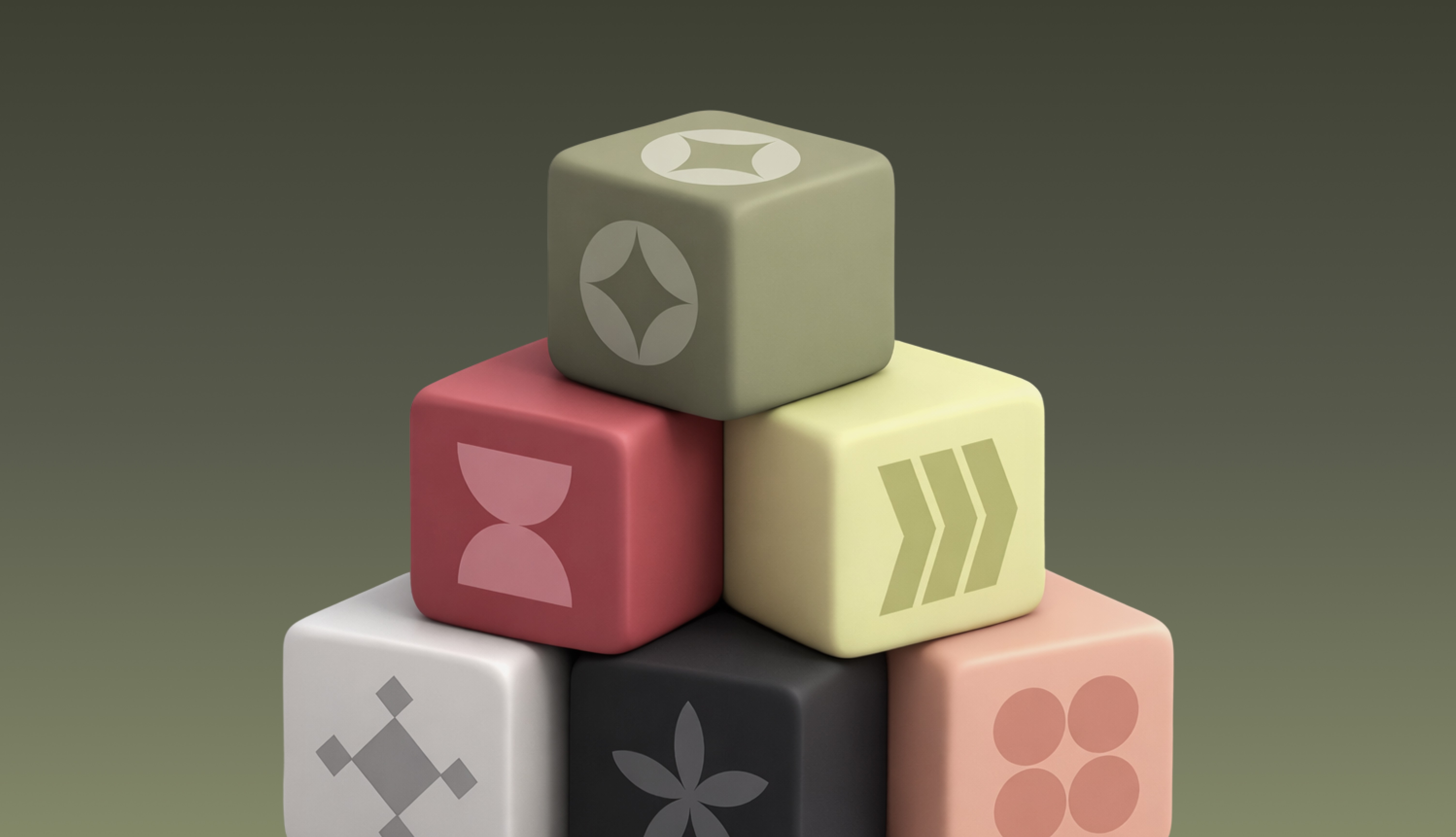 white concrete frame