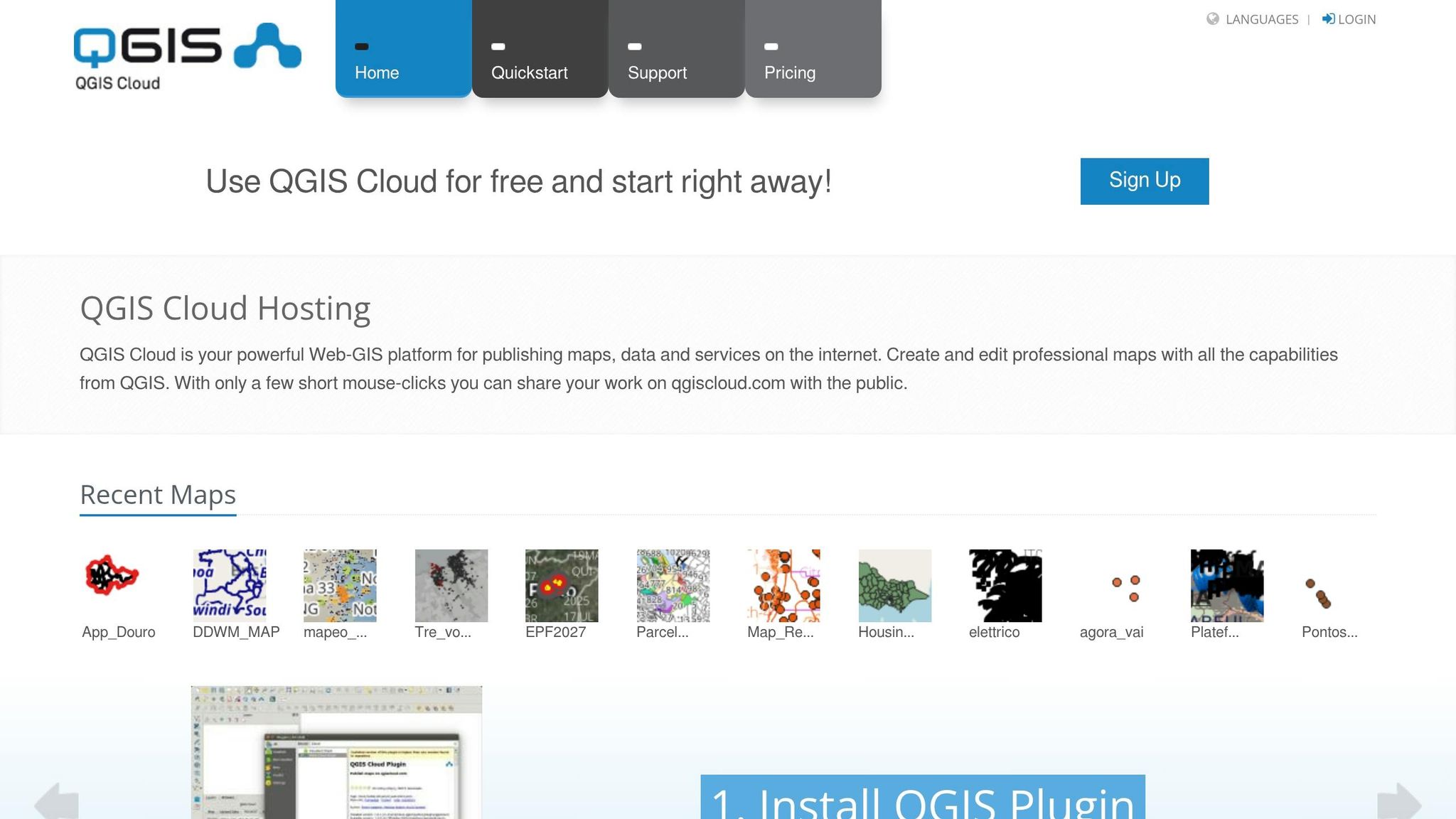 QGIS Cloud