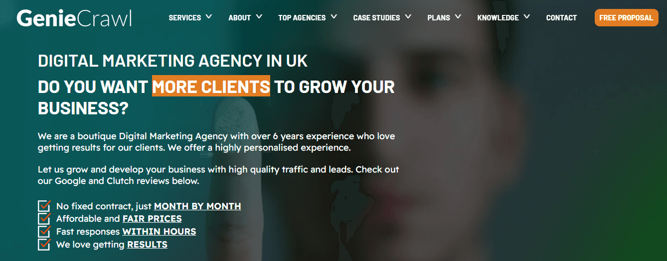 genie crawl - Best SEO Agency London
