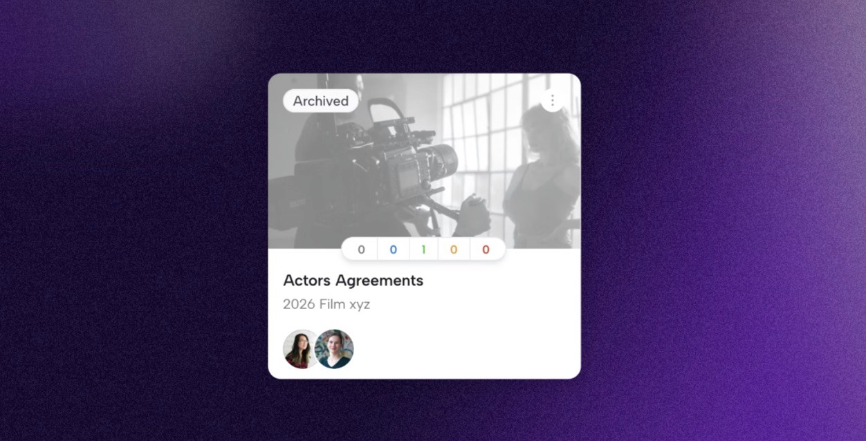 Visual showing an archived project on Connie