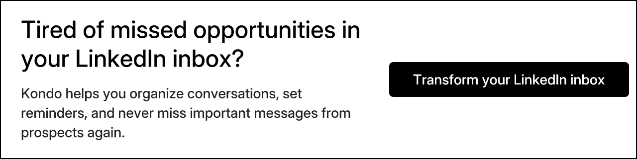 Tired of missed opportunities in your LinkedIn inbox?