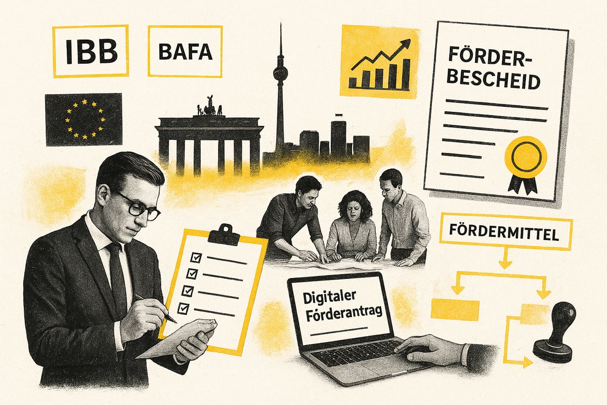 Fördermittel beantragen: Schritt-für-Schritt-Anleitung