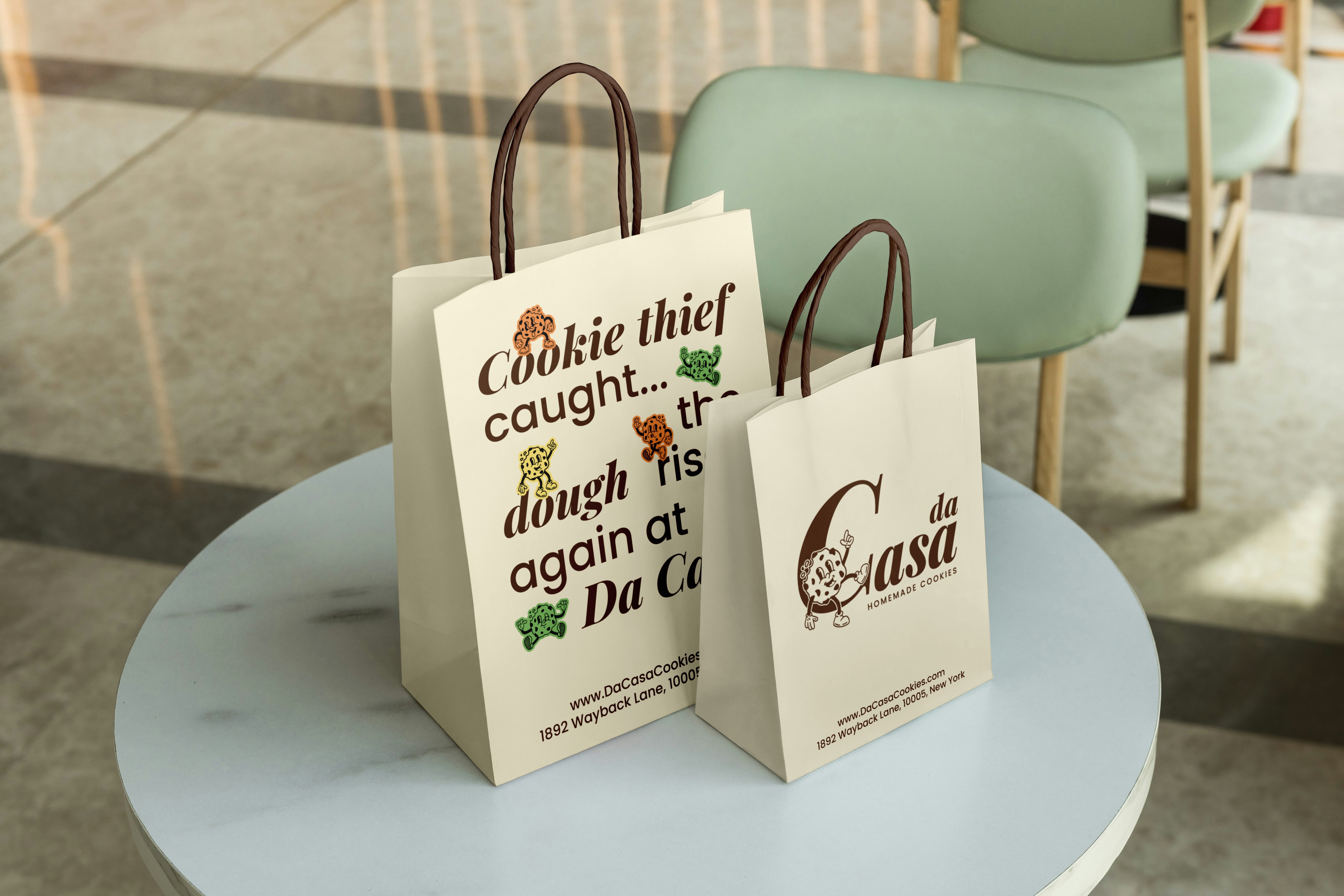Cookie Company Bag Design