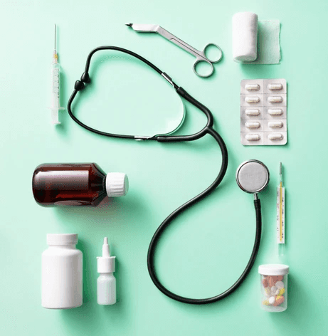 Senior woman holding a puppy