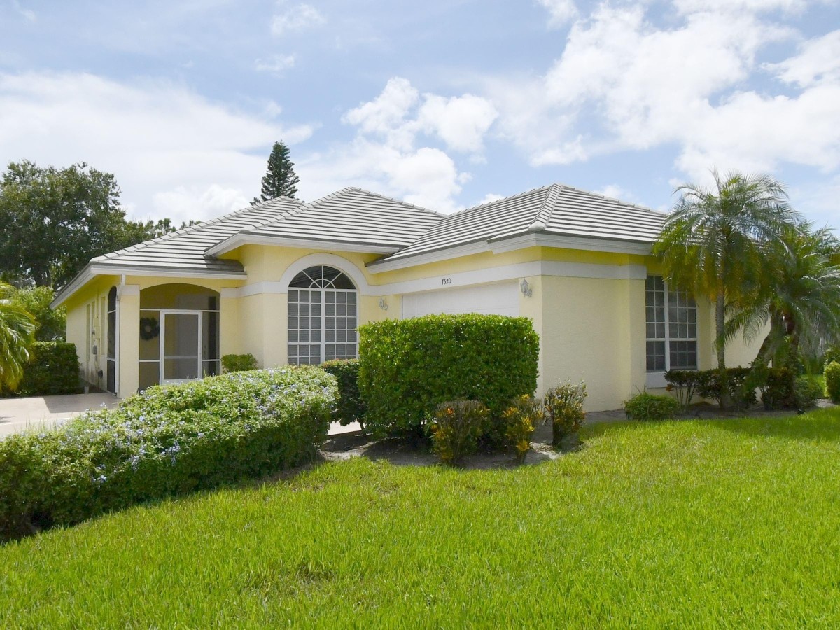 2016 Roof Replacement in Marsh Landing, PGA Village, Port St Lucie with Entegra Flat Plantation Tile in Natural Gray
