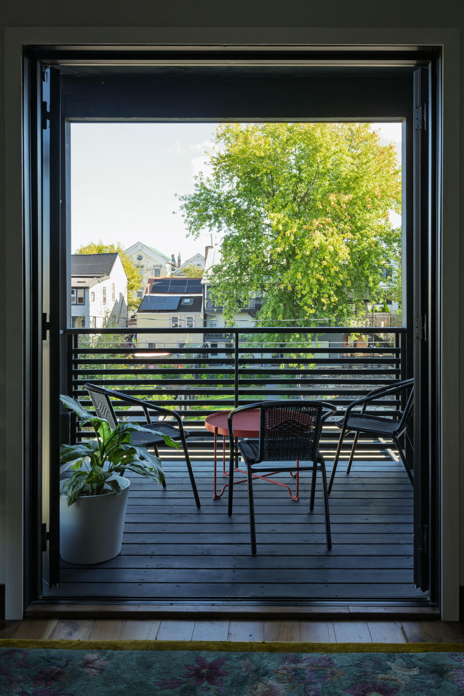 Hej Hej Hudson Guesthouse west balcony