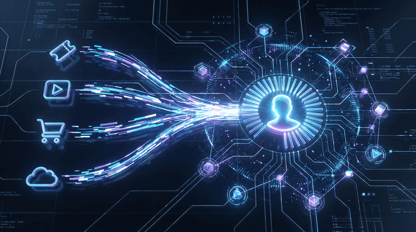 AURA Smart Profiles fan identity layer diagram