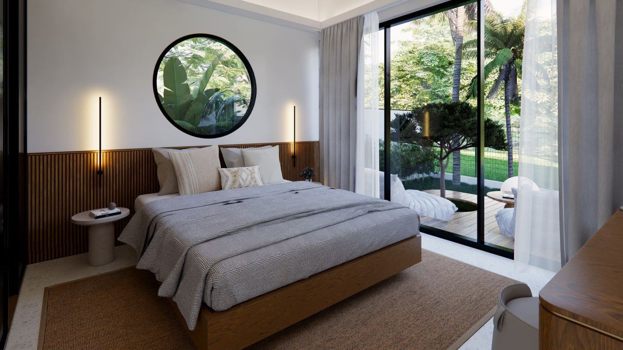 Сompleted 2-bedroom villa with a private garden and pool in Bukit, Pandawa