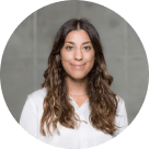 Photo of a young woman working in the Sovendus marketing team