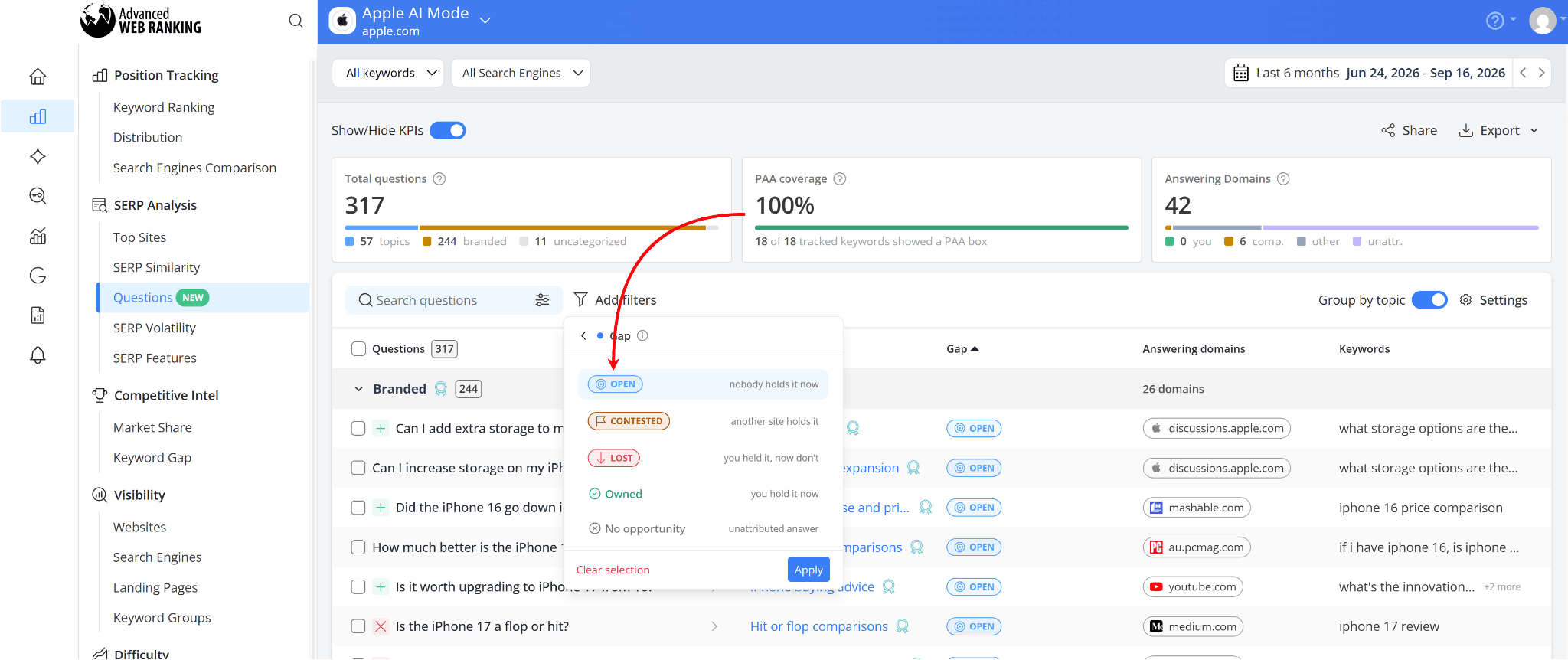 how-to-select-open-opportunities