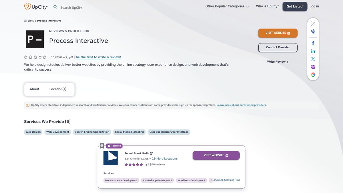 8 Leading User Experience Companies to Watch in 2025 - Process Interactive