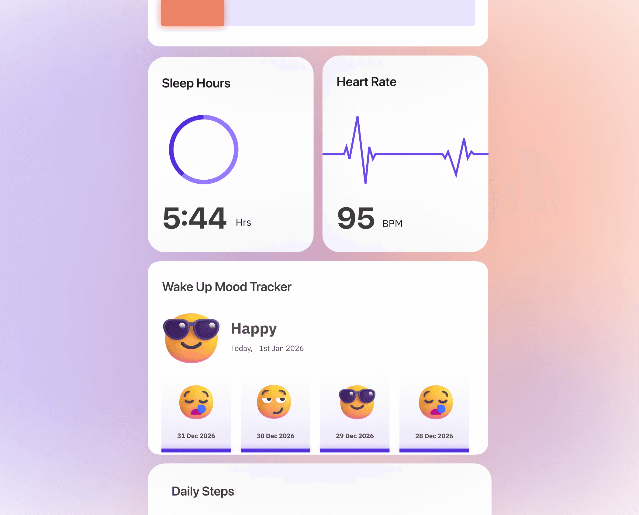 Dashboard showing MRR of $69,897 and 1206 active users with an upward trend graph.