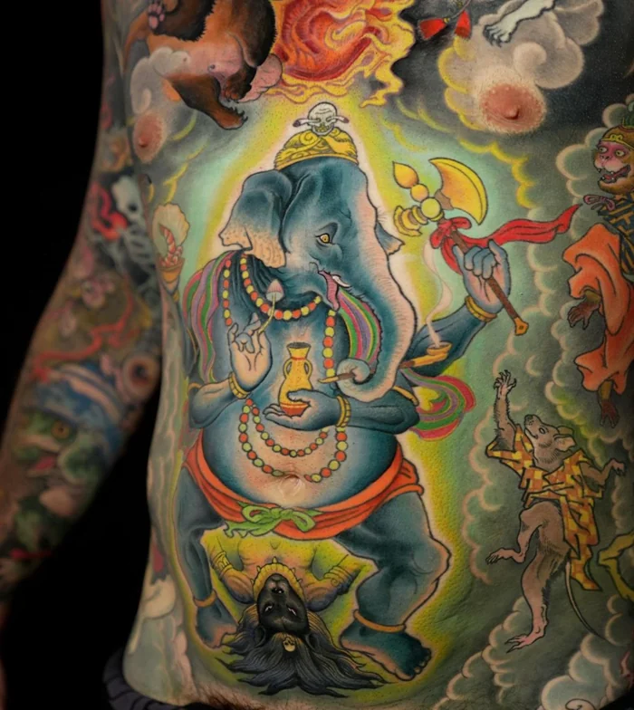 Tatuaggio di Jee Sayalero