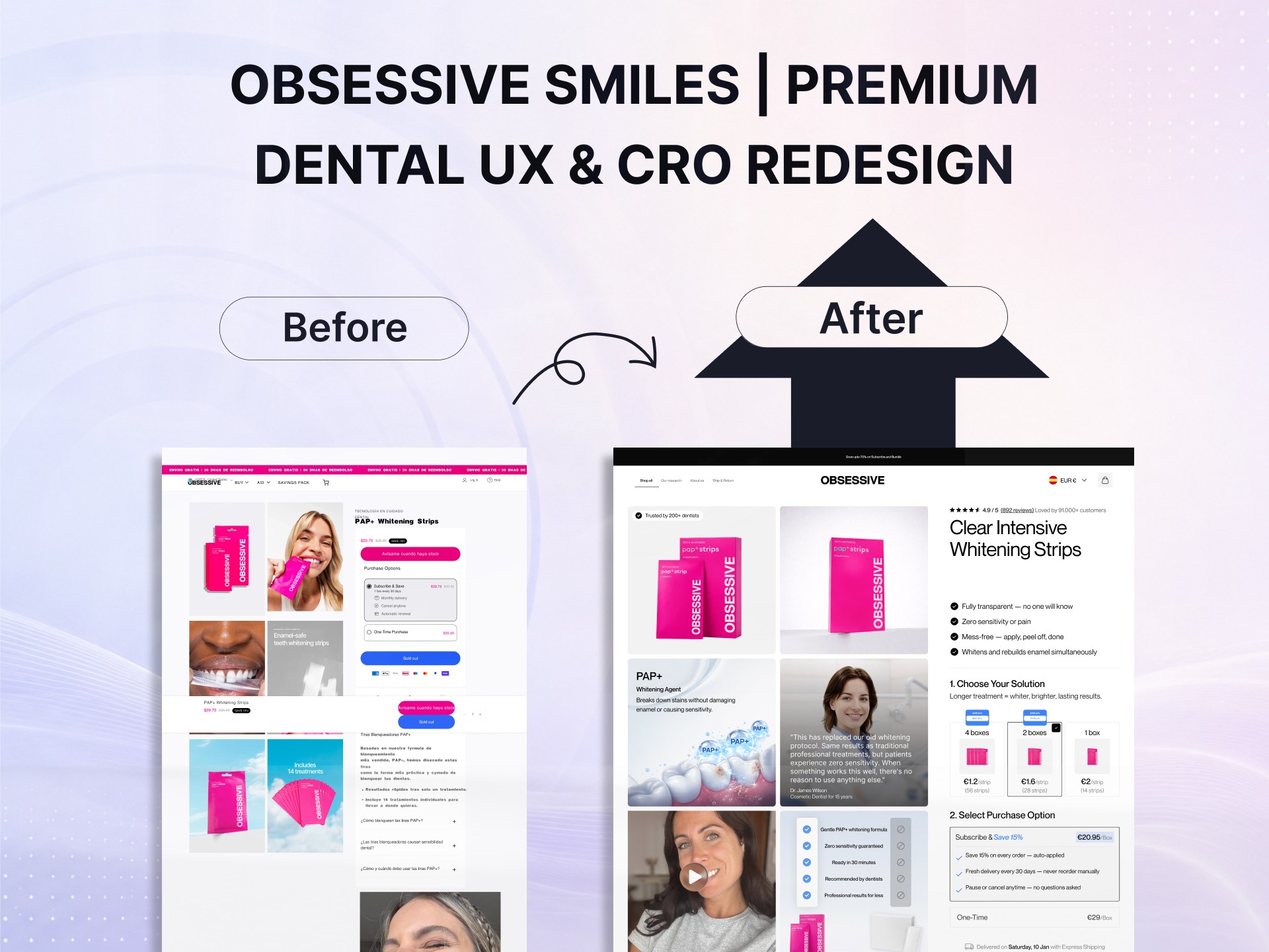 Shopify Jewelry Brand CRO & UX Redesign Case Study