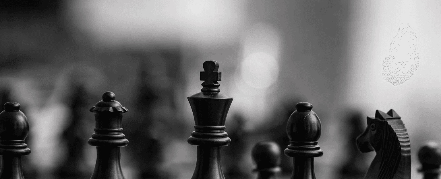 a chess board with pieces