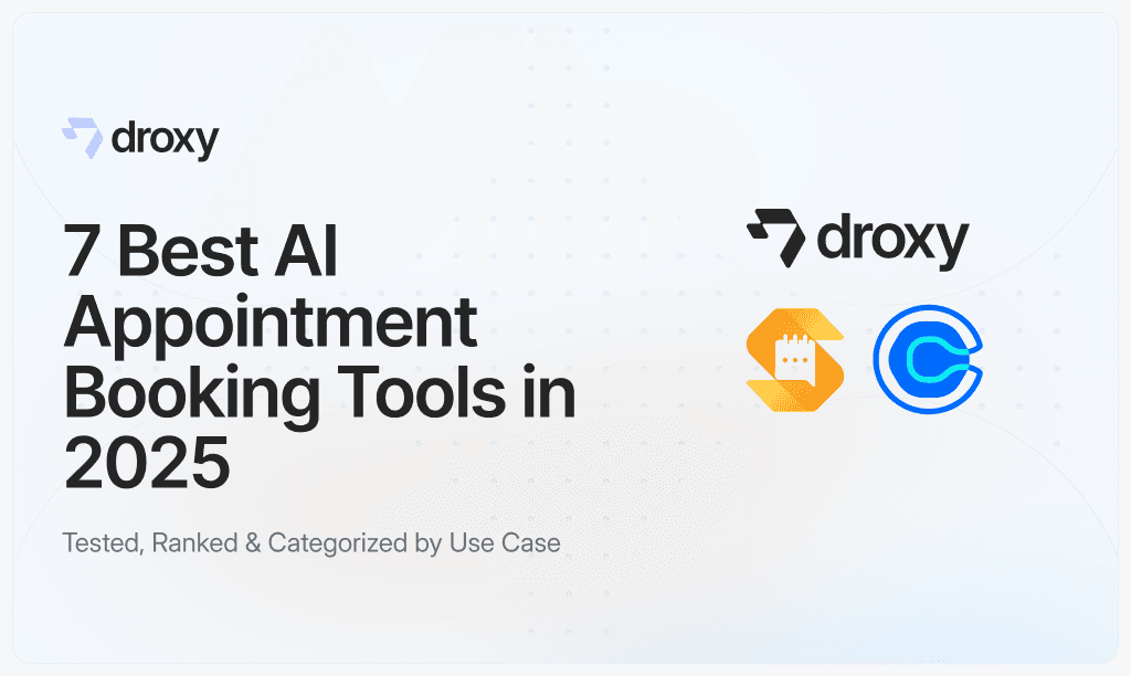 7 Best AI Appointment Booking Tools in 2025