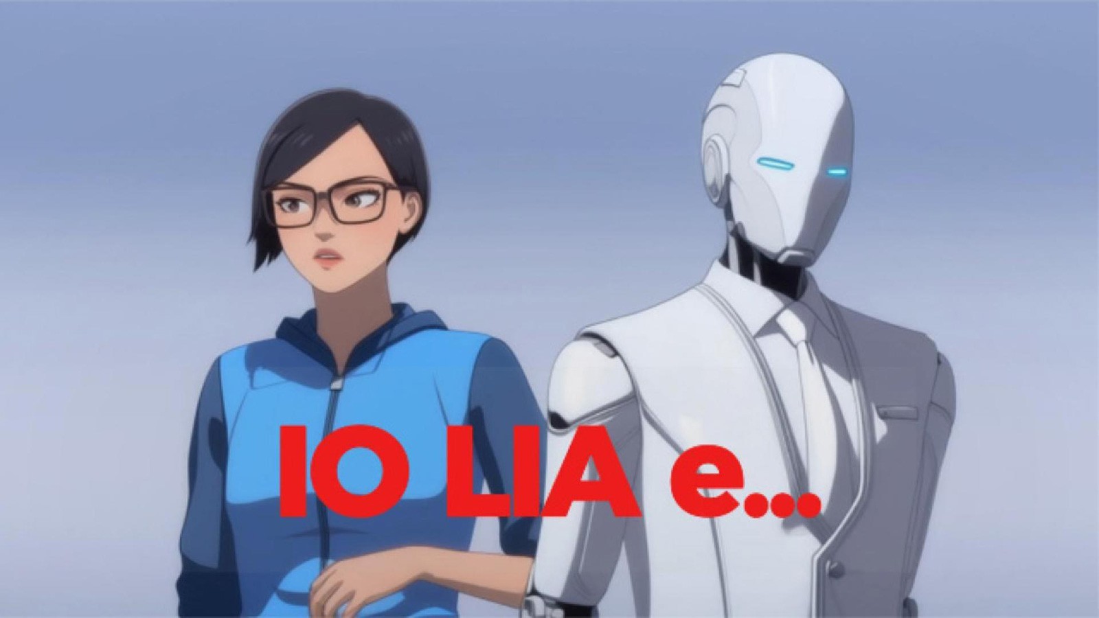 Cover di IO e Lia, format in dialogo tra un’umana e un’intelligenza artificiale