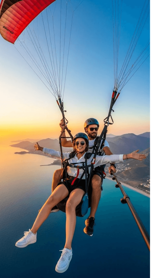 A bouquet of flowers next to a pair of shoes
