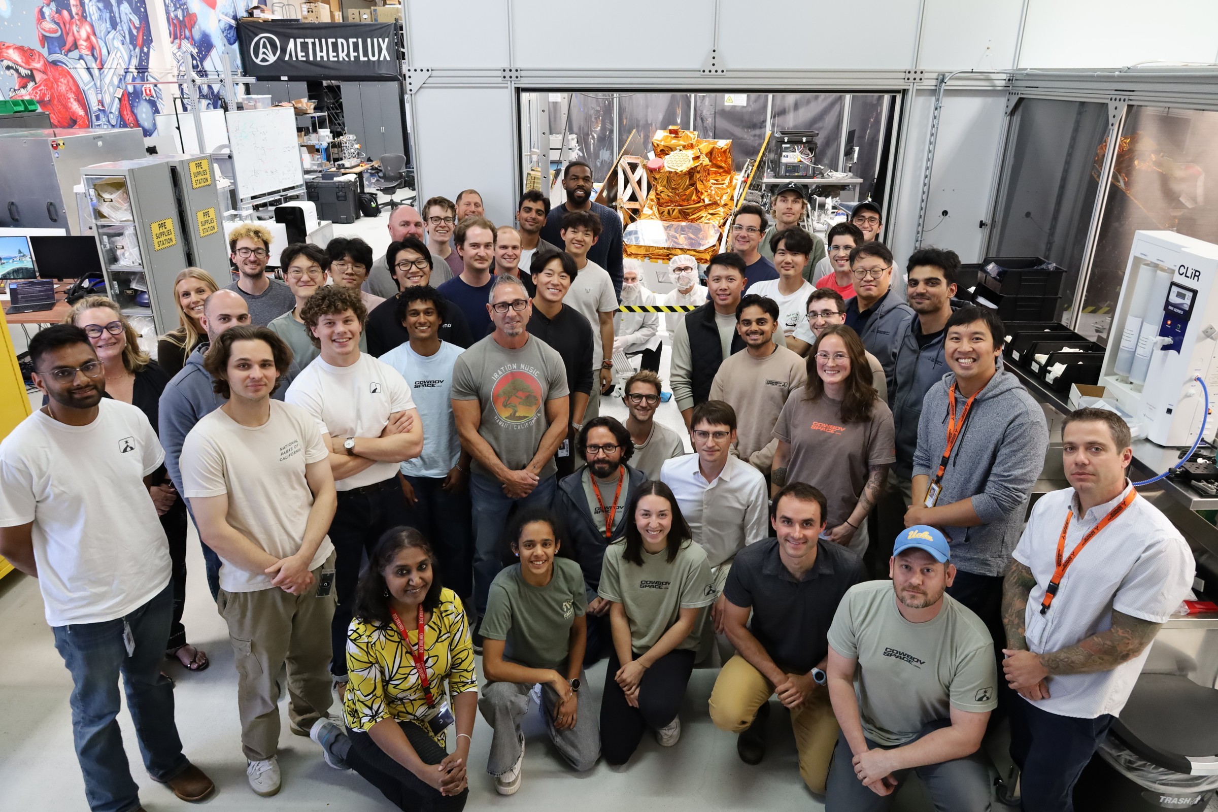 Part of the Cowboy Space team with Reason-1 in San Carlos, California.