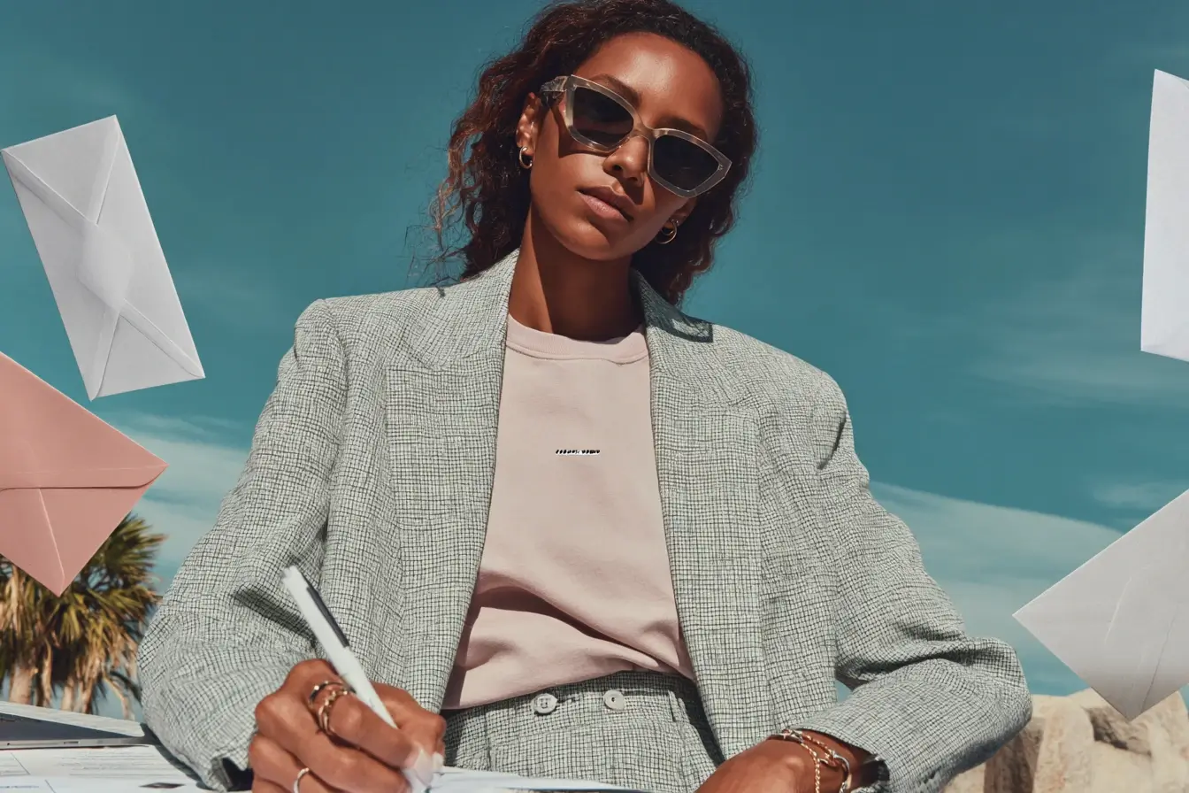 candidate checking an optimized resume designed to pass ATS filters