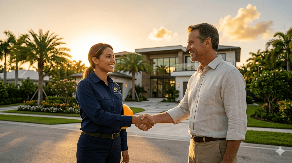 Planet Construction project completed Fort Lauderdale satisfied client handover