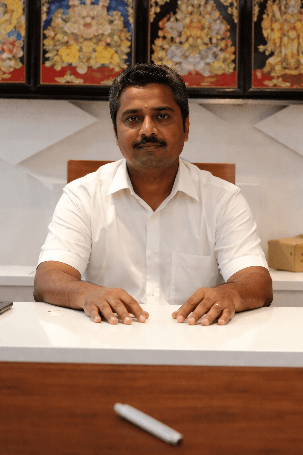 Man having tatto on neck