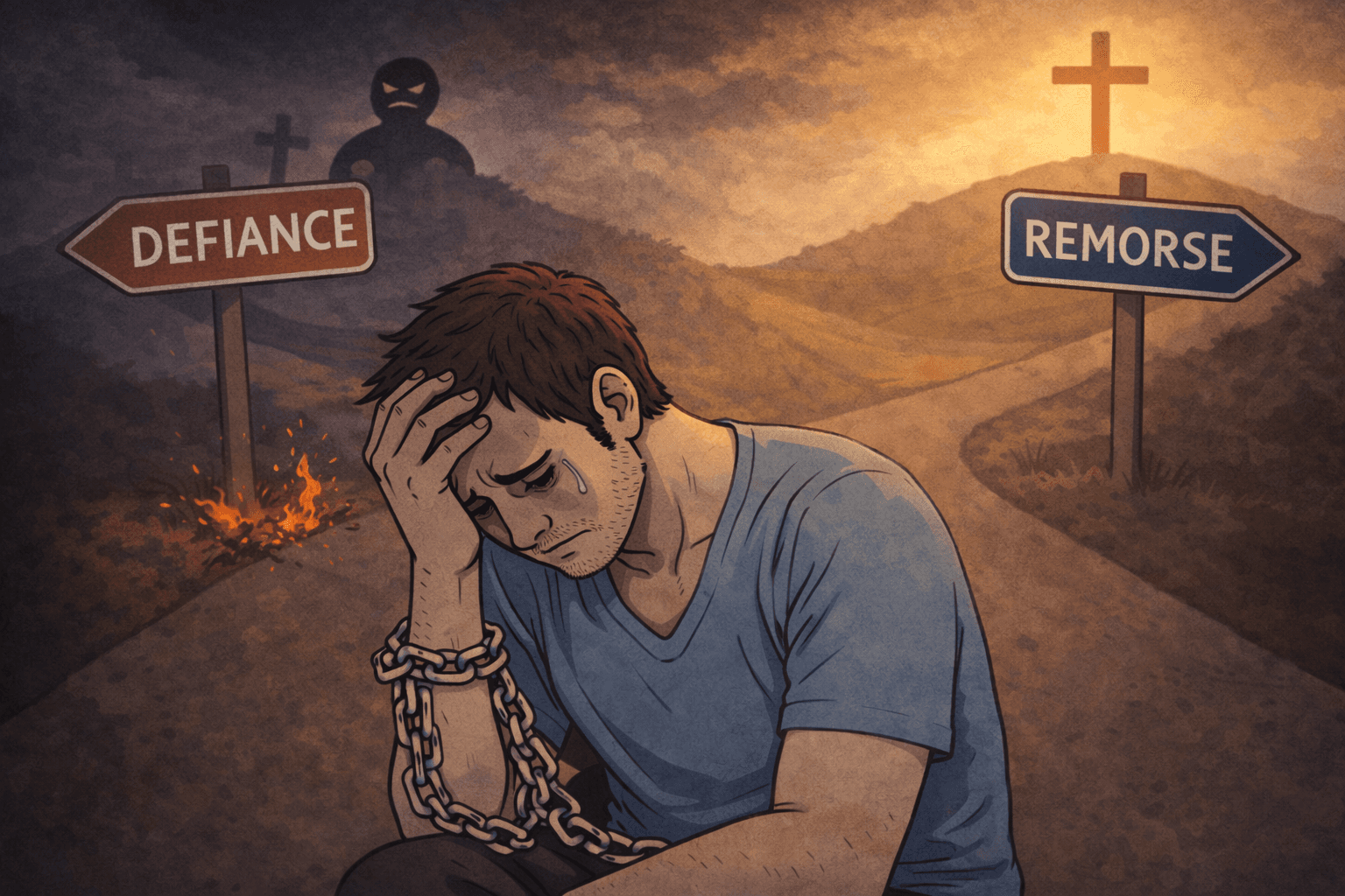 Failure in lust does not mean defiance of God