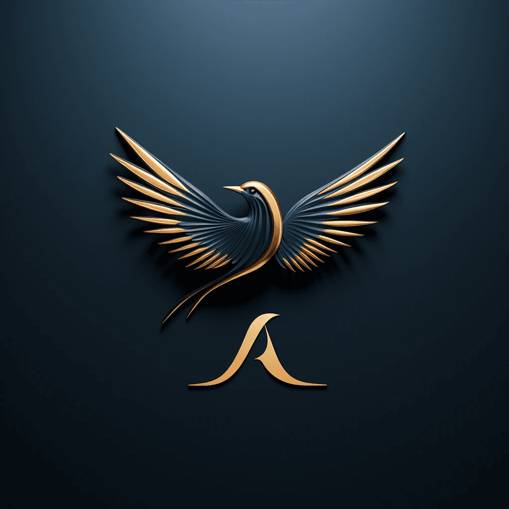 A white swan glides serenely on misty water.