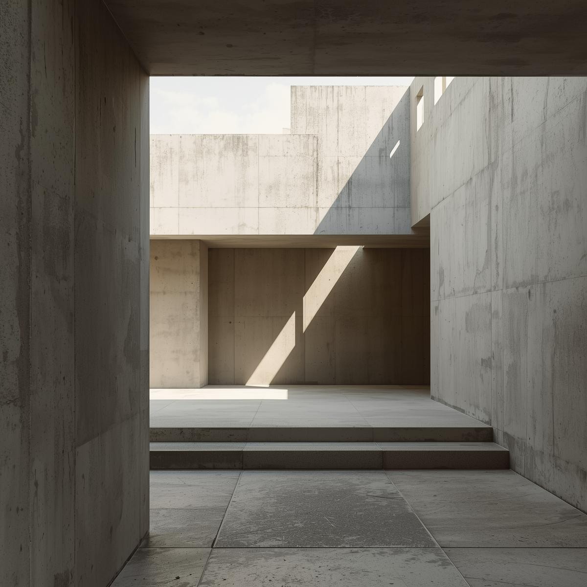 Cinematic residence using contrast of shadow and brass highlights for dramatic lighting