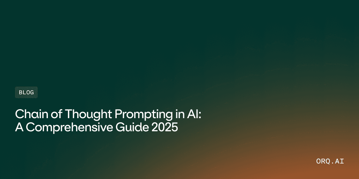 featured image for blog post on chain of thought prompting