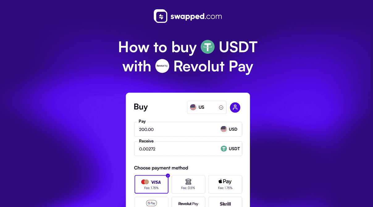 How to buy USDT (USDT) with Revolut Pay