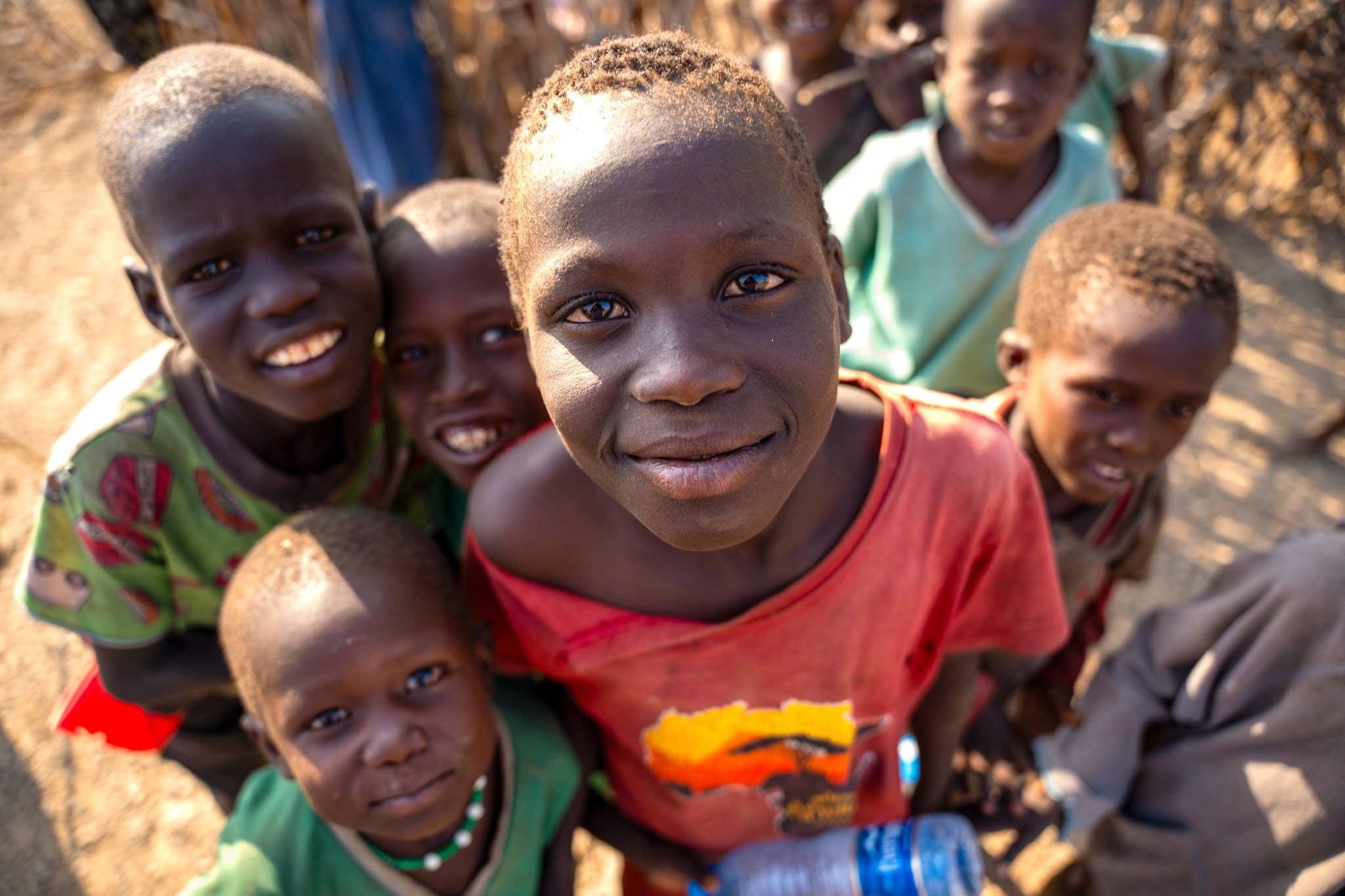 a black and white living room with a large tv